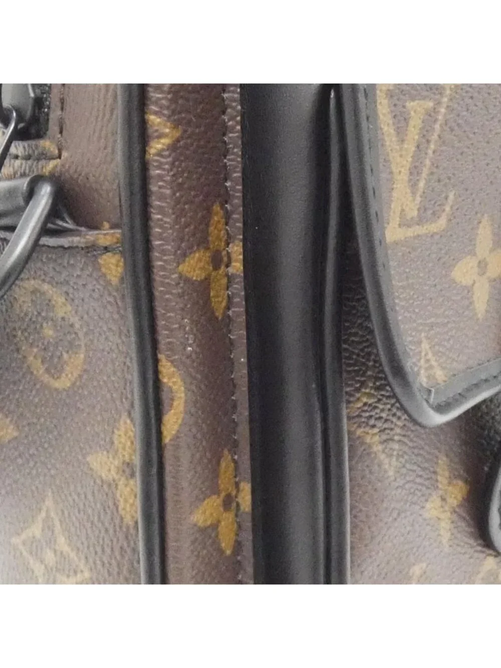 Louis Vuitton Monogram Macassar Christopher Wearable Wallet Shoulder Bag
